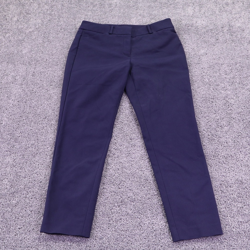 LOFT Julie Skinny Pants Womens 6 Blue Workwear Casual Trousers Chinos